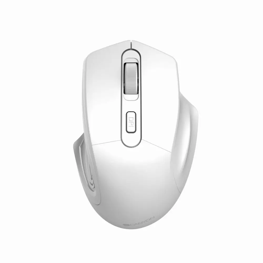 Мишка CANYON MW-15 Optical Wireless White Безжична - CNE-CMSW15PW
