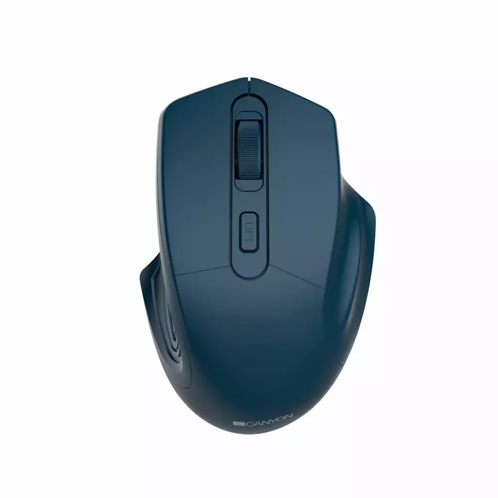 Мишка CANYON MW-15 Optical Wireless Blue Безжична - CNE-CMSW15DB