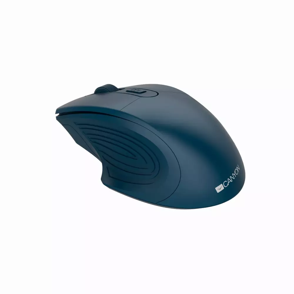 Мишка CANYON MW-15 Optical Wireless Blue Безжична - CNE-CMSW15DB