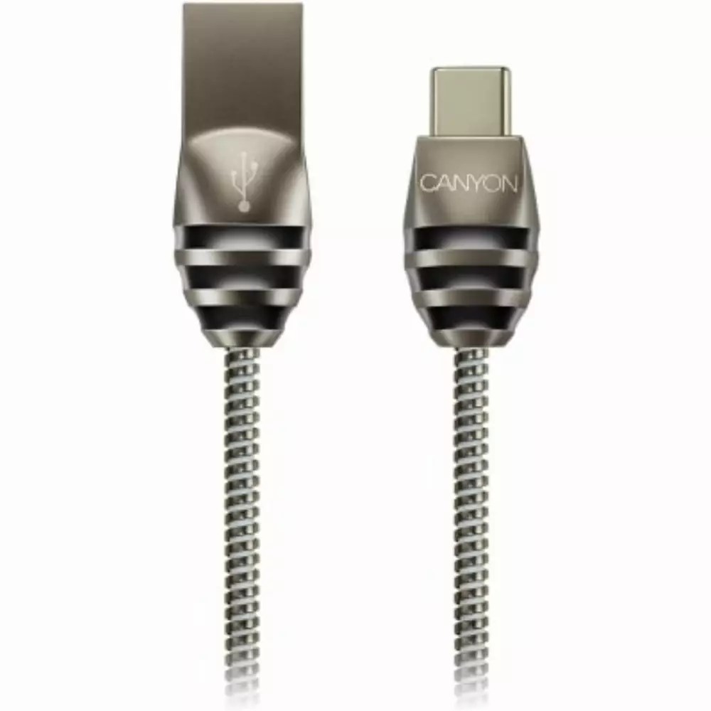Кабел Canyon USB Type C мъжко към USB 2.0 Type A мъжко, 1m - CNS-USBC5DG