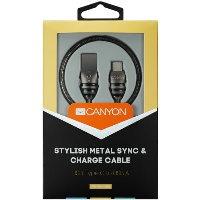 Кабел Canyon USB Type C мъжко към USB 2.0 Type A мъжко, 1m - CNS-USBC5DG