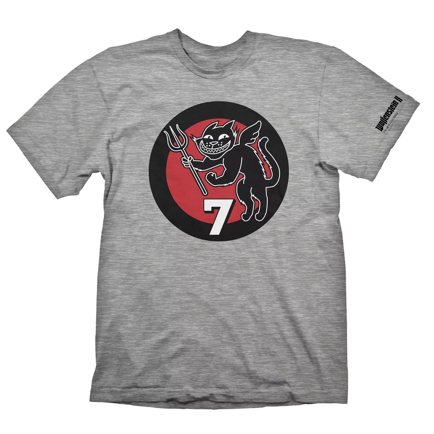 Тениска Wolfenstein Patch T-Shirt Gray, Size L