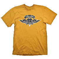 Тениска Wolfenstein Airbourne T-Shirt Yellow, Size XL
