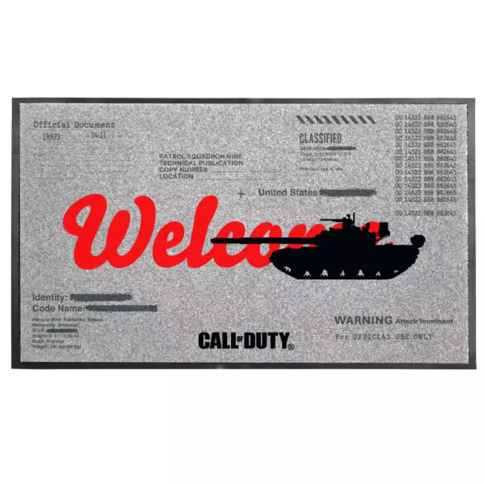 Постелка CoD: Cold War Doormat Welcome