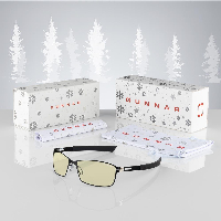 Комплект GUNNAR OPTICS Vayper Onyx Holiday Bundle - Очила, калъф, почистващ спрей