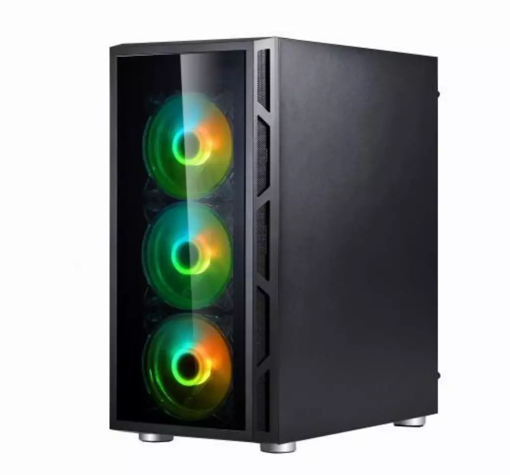 Кутия SPIRE VISION 7025 RGB ATX Black 