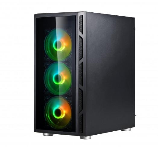 Кутия SPIRE VISION 7025 RGB ATX Black 