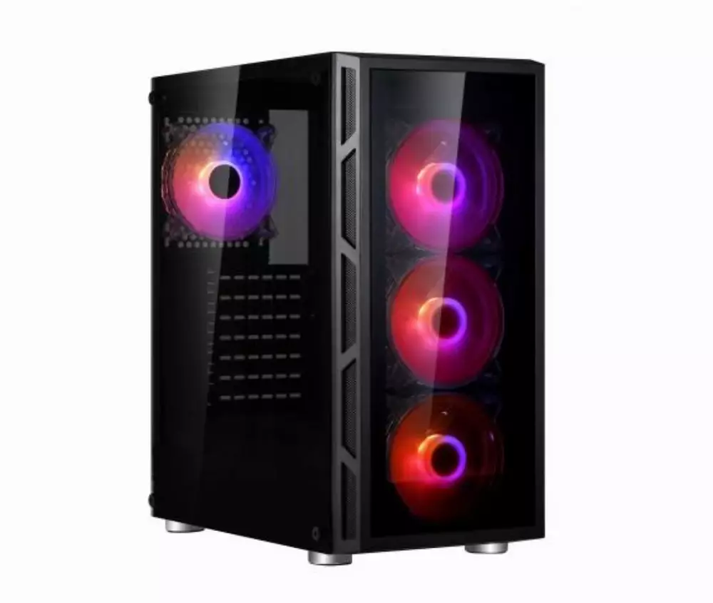 Кутия SPIRE VISION 7025 RGB ATX Black 