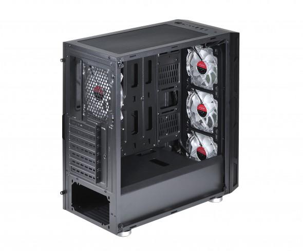 Кутия SPIRE VISION 7025 RGB ATX Black 