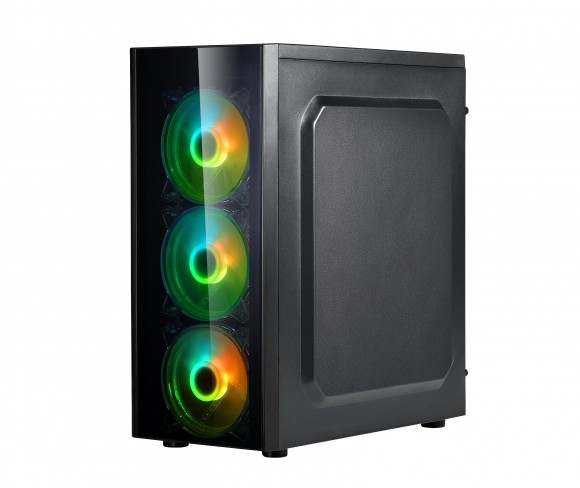Кутия SPIRE 7022 RGB ATX Black