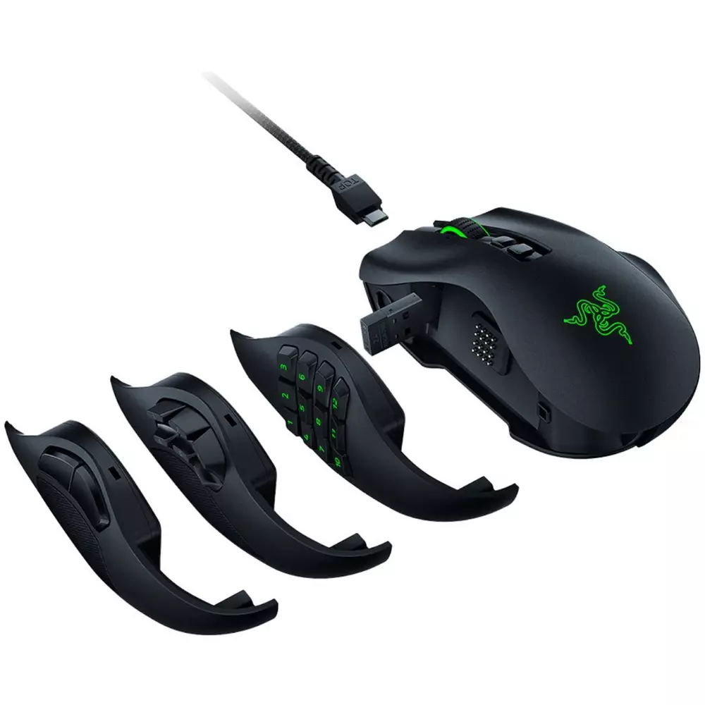 Геймърска мишка Razer Naga Pro Wireless - RZ01-03420100-R3G1