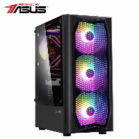Геймърски компютър MARK II Mad Dog Powered by ASUS (Intel Core i5-10400F, 16GB DDR4, 256GB SSD, 1TB HDD, GeForce GTX 1660 Super 6GB, 500W PSU)