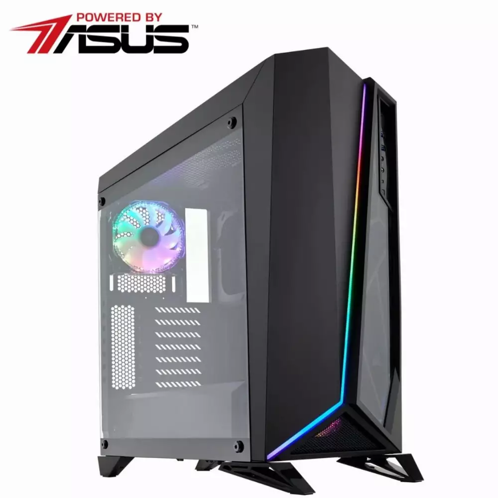  Геймърски компютър MARK V Reaper Powered by ASUS (AMD Ryzen 5 5600X, B550, 16GB DDR4, 1TB SSD, GeForce RTX 3060Ti 8GB, 750W PSU)