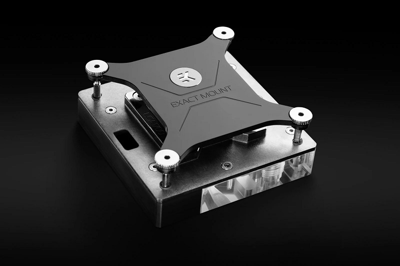 Bloc de refroidissement pour processeur EK-Quantum Velocity² D-RGB - 1700 Nickel + Acetal