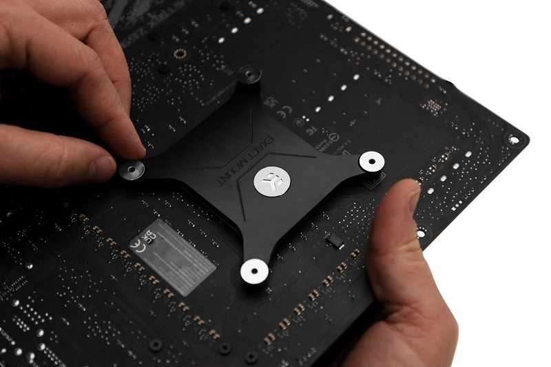 Bloc de refroidissement pour processeur EK-Quantum Velocity² D-RGB - 1700 Nickel + Acetal