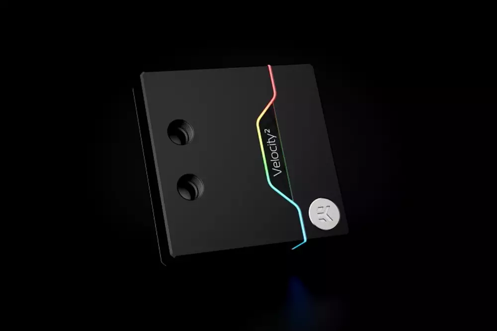 Воден блок за процесор EK-Quantum Velocity&sup2; D-RGB - 1700 Nickel + Acetal