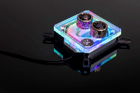 Воден блок за процесор EK-Quantum Velocity D-RGB - Nickel + Plexi