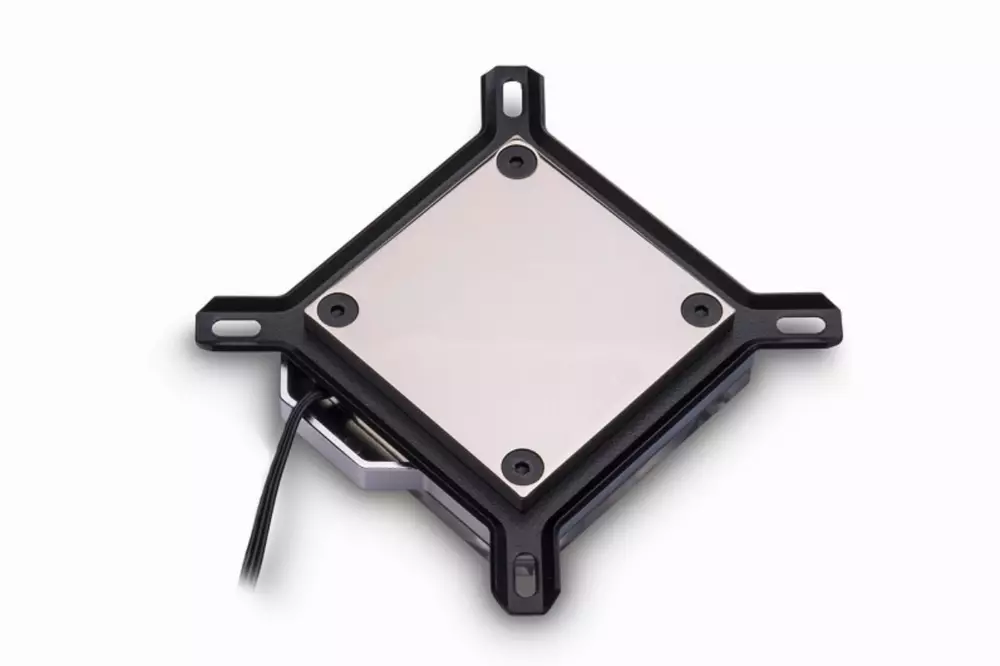 Воден блок за процесор EK-Quantum Velocity D-RGB - Nickel + Plexi