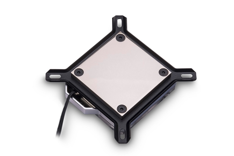 Воден блок за процесор EK-Quantum Velocity D-RGB - Nickel + Plexi
