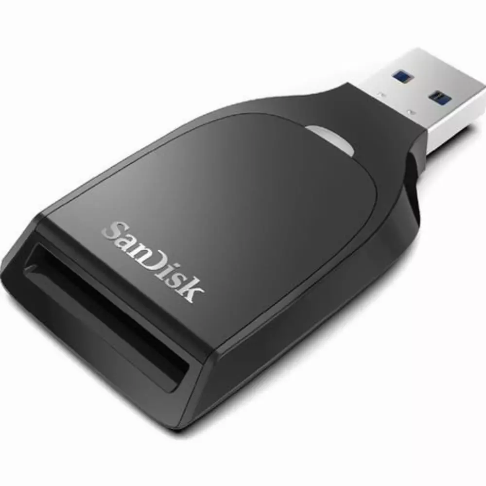 Cititor de carduri SanDisk SD UHS-I, USB 3.0, SDHC, SDXC, SDDR-C531-GNANN