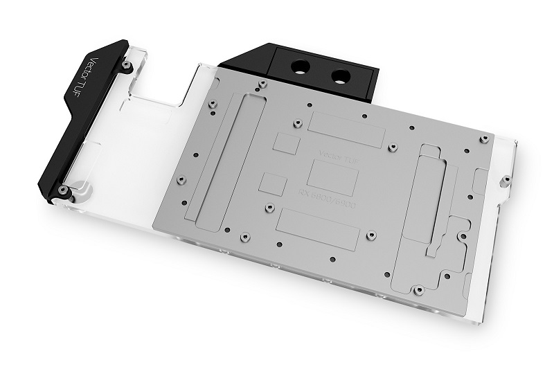 Воден блок за видео карта EK-Quantum Vector TUF RX 6800/6900 D-RGB - Nickel + Plexi