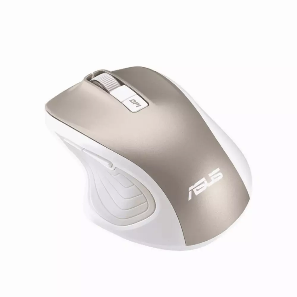 Мишка Asus MW202 Silent златист - 90XB066N-BMU020