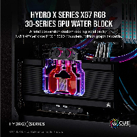 Воден блок за видео карта Corsair Hydro XG7 RGB за RTX 3090 Series Founders Edition CX-9020012-WW