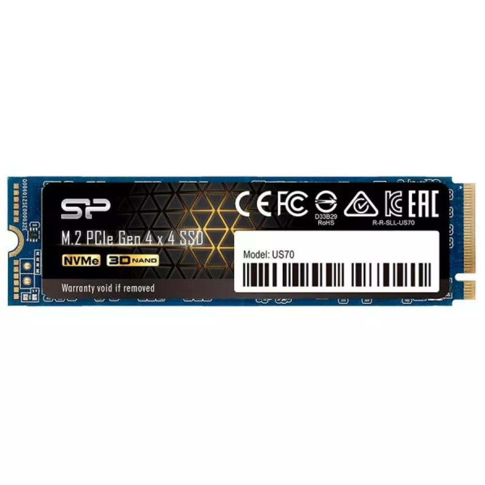 Диск SSD Silicon Power US70 2TB M.2 2280 PCIe Gen 4x4 - SP02KGBP44US7005