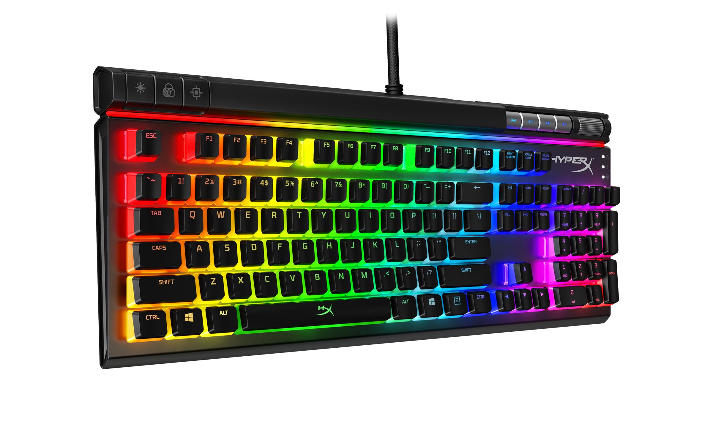 Геймърскa механична клавиатура HyperX Alloy Elite 2, HyperX Red Switch