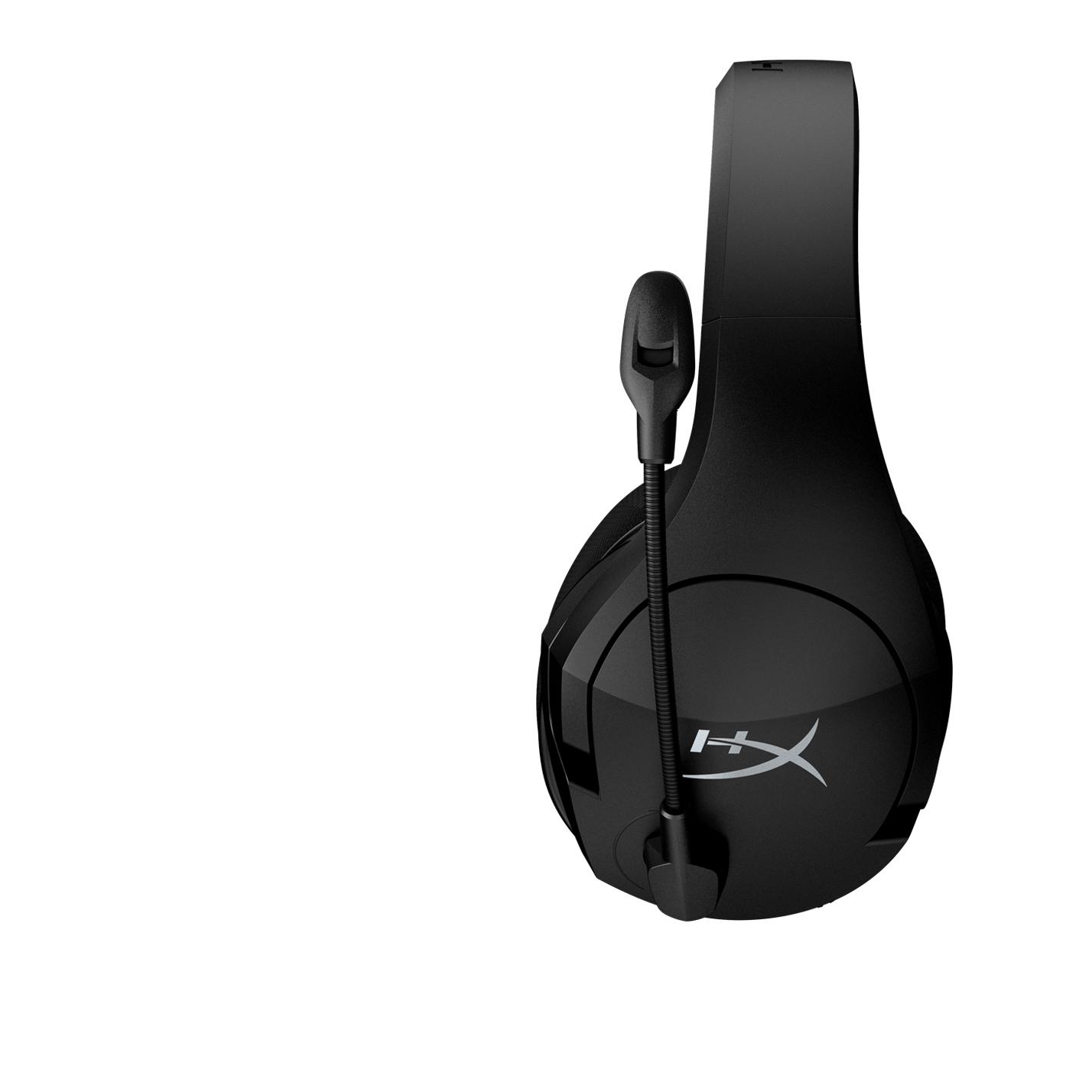 Геймърски слушалки HyperX, Cloud Stinger Core Wireless 7.1, Микрофон, Черен
