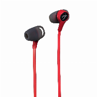 Геймърски слушалки тапи с микрофон HyperX Cloud Earbuds, Червен