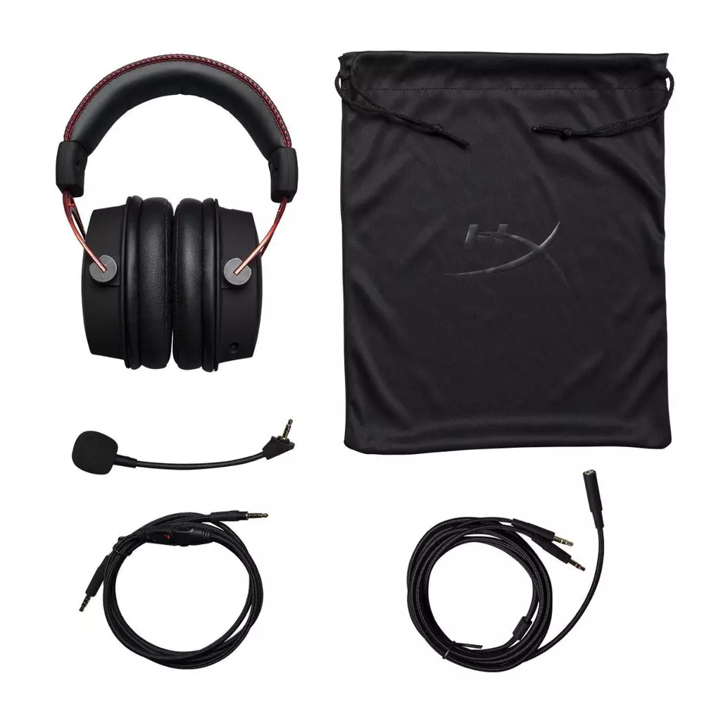 Gaming ακουστικά HyperX Cloud Alpha Red