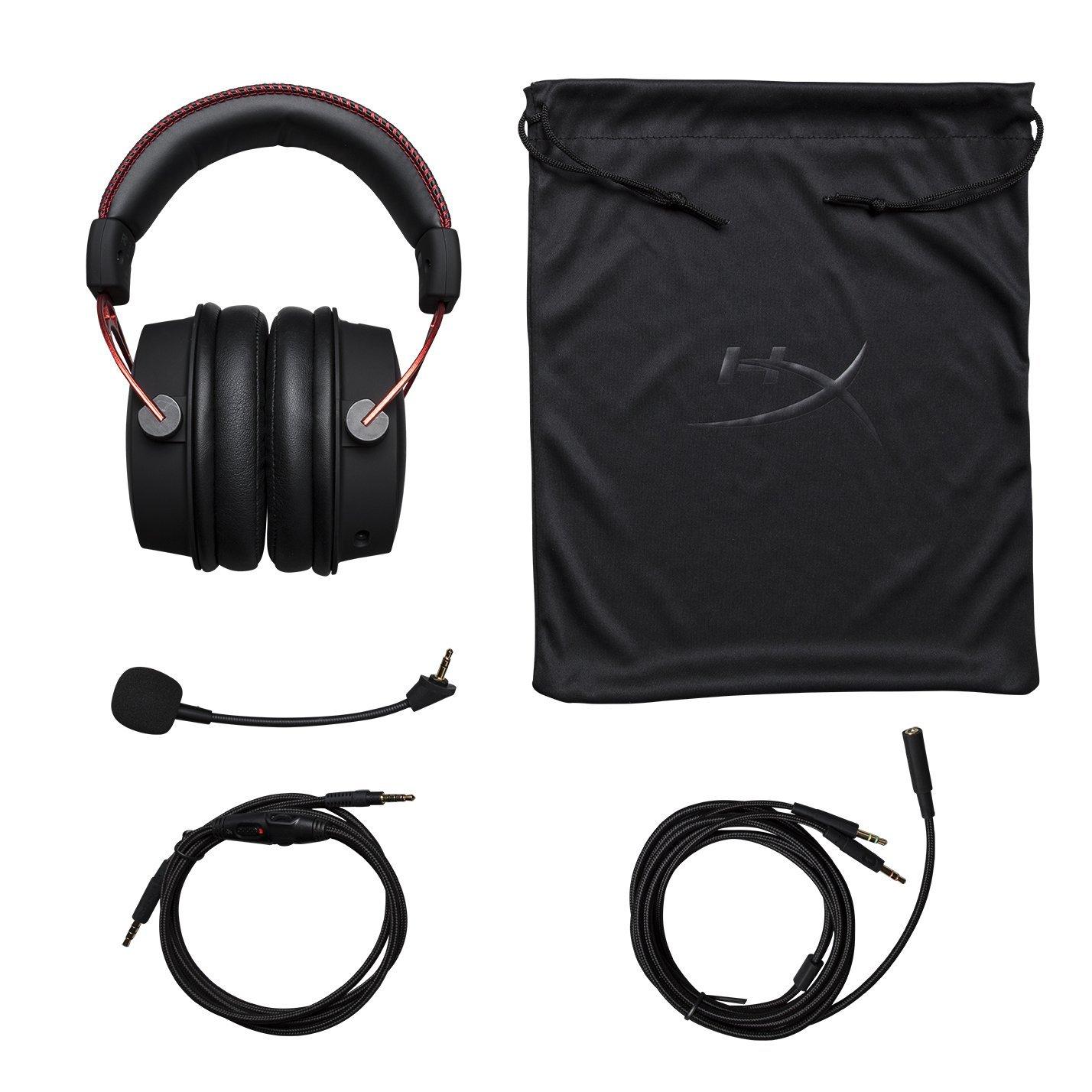 Gaming ακουστικά HyperX Cloud Alpha Red