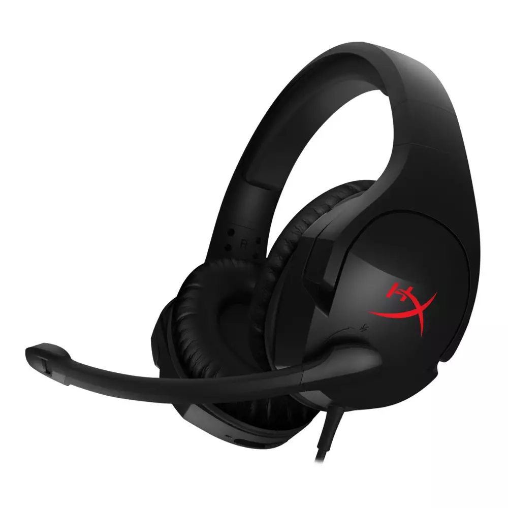 Геймърски слушалки HyperX, Cloud Stinger Black, Микрофон, Черно