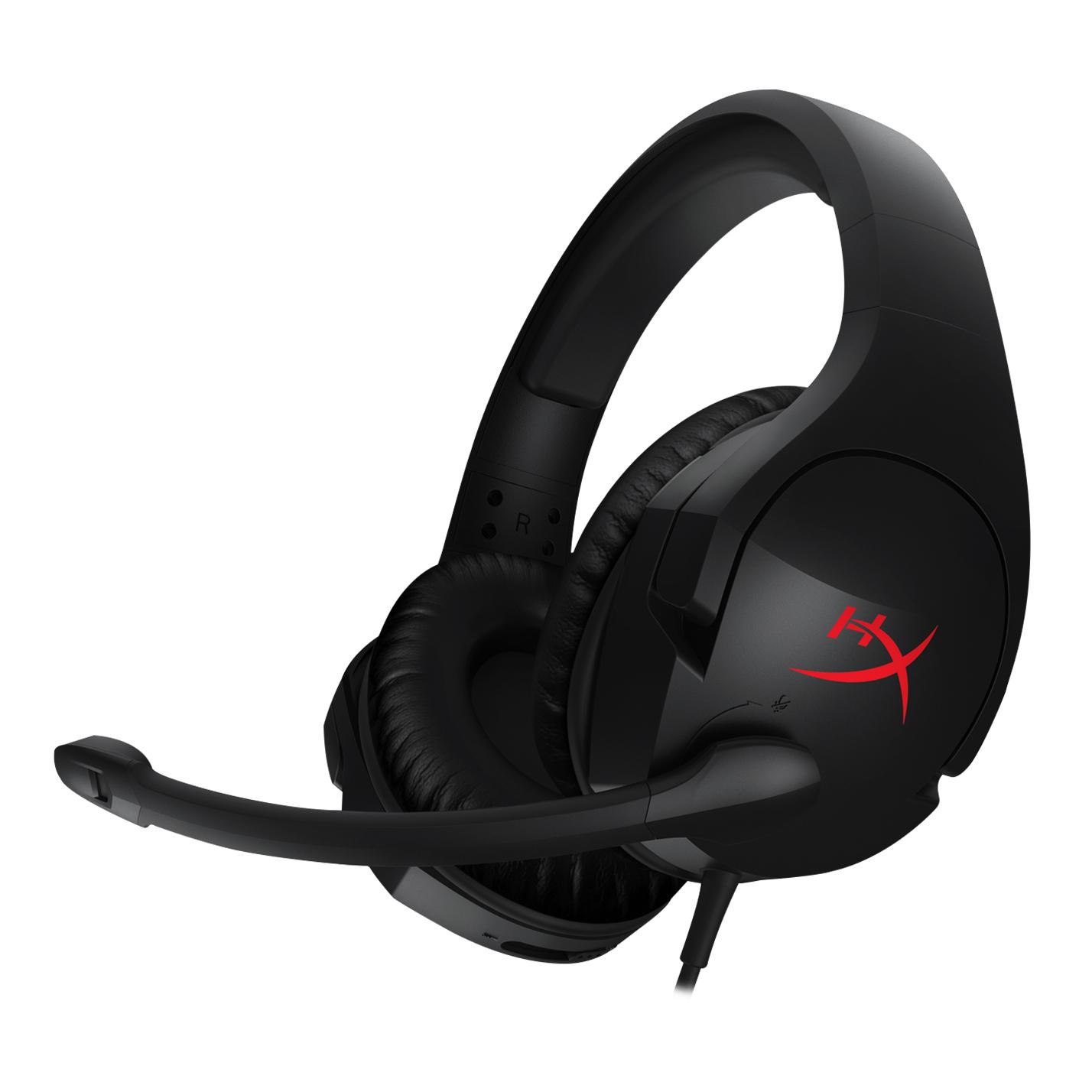 Геймърски слушалки HyperX, Cloud Stinger Black, Микрофон, Черно