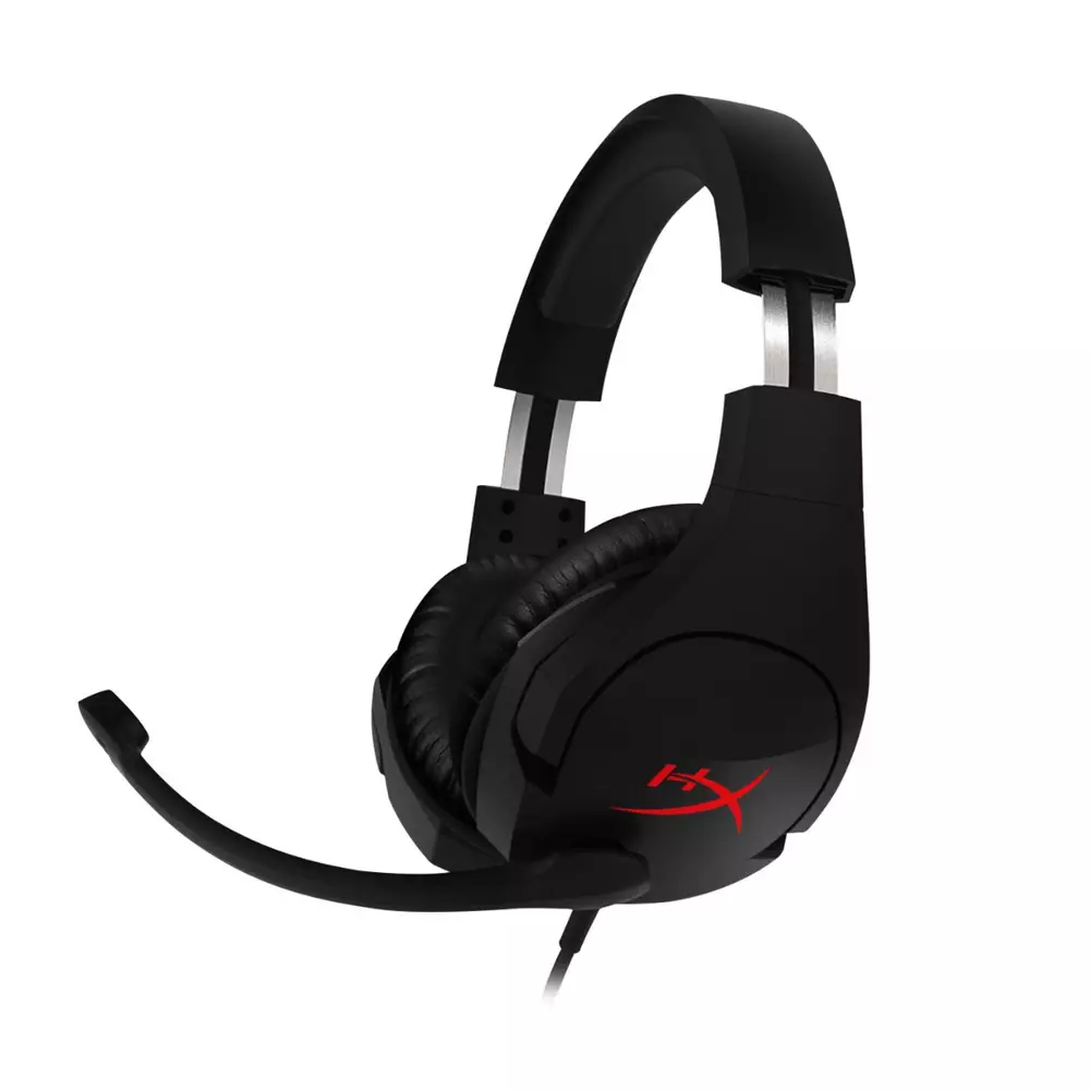 Геймърски слушалки HyperX, Cloud Stinger Black, Микрофон, Черно