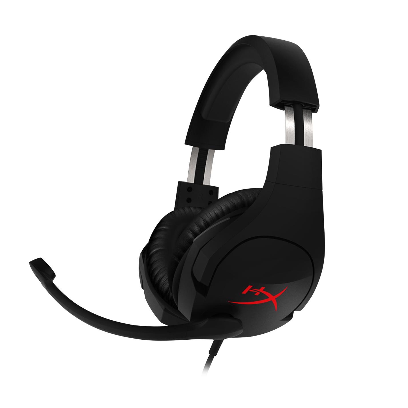 Геймърски слушалки HyperX, Cloud Stinger Black, Микрофон, Черно