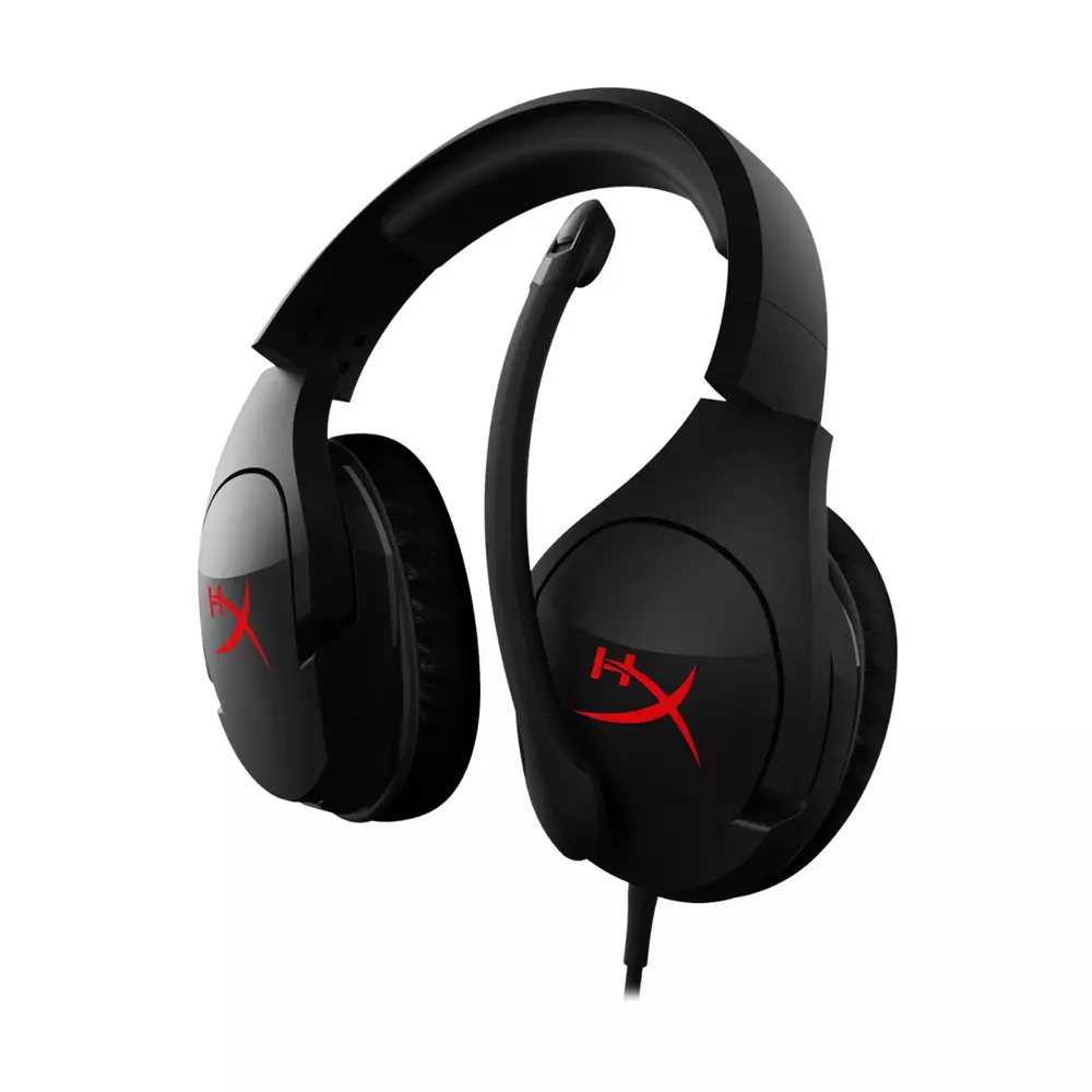 Геймърски слушалки HyperX, Cloud Stinger Black, Микрофон, Черно