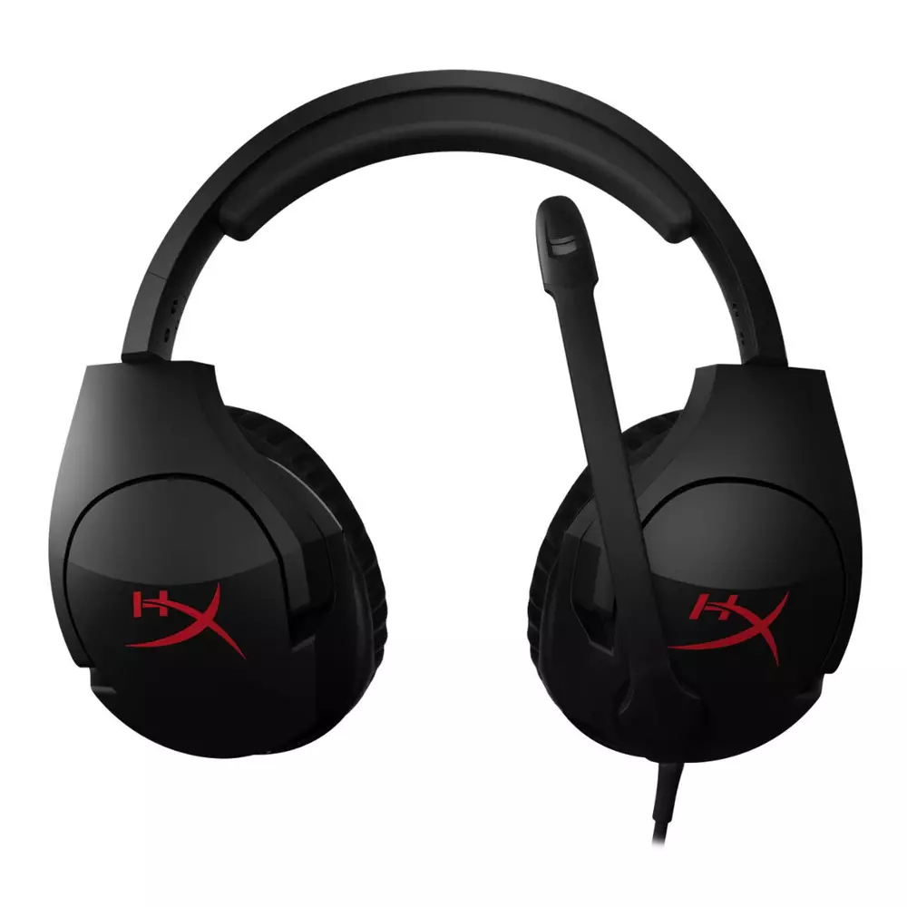 Геймърски слушалки HyperX, Cloud Stinger Black, Микрофон, Черно