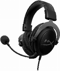 Геймърски слушалки HyperX Cloud II Gunmetal, Микрофон, Черно/Сиво