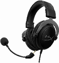 Геймърски слушалки HyperX Cloud II Gunmetal, Микрофон, Черно/Сиво