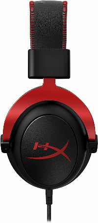 Геймърски слушалки HyperX Cloud II Red, Микрофон, Черно/Червено