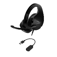 Геймърски слушалки HyperX Cloud Stinger S Black, Микрофон, Черно