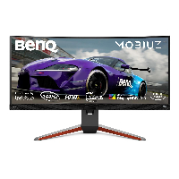 Монитор BenQ 34" EX3415R MOBIUZ, IPS, WQHD 3440x1440, 144Hz, 2ms, HDR, AMD FreeSync Premium