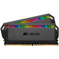 Памет Corsair Dominator Platinum RGB 16GB (2x8GB) DDR4 3200MHz CL16 - CMT16GX4M2C3200C16