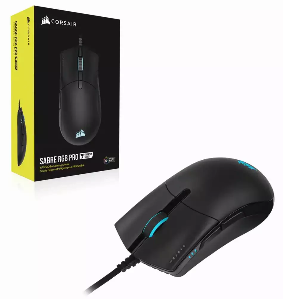 Геймърска мишка Corsair SABRE PRO RGB - CH-9303111-EU
