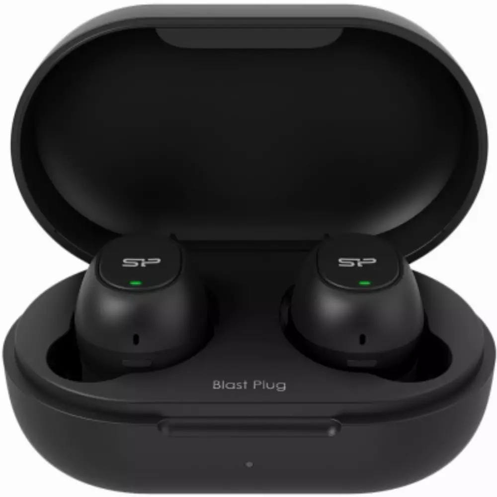 Безжични слушалки Silicon Power Blast Plug BP80 Bluetooth 5.0 IPX4 - SP5MWASYBP80BT0K