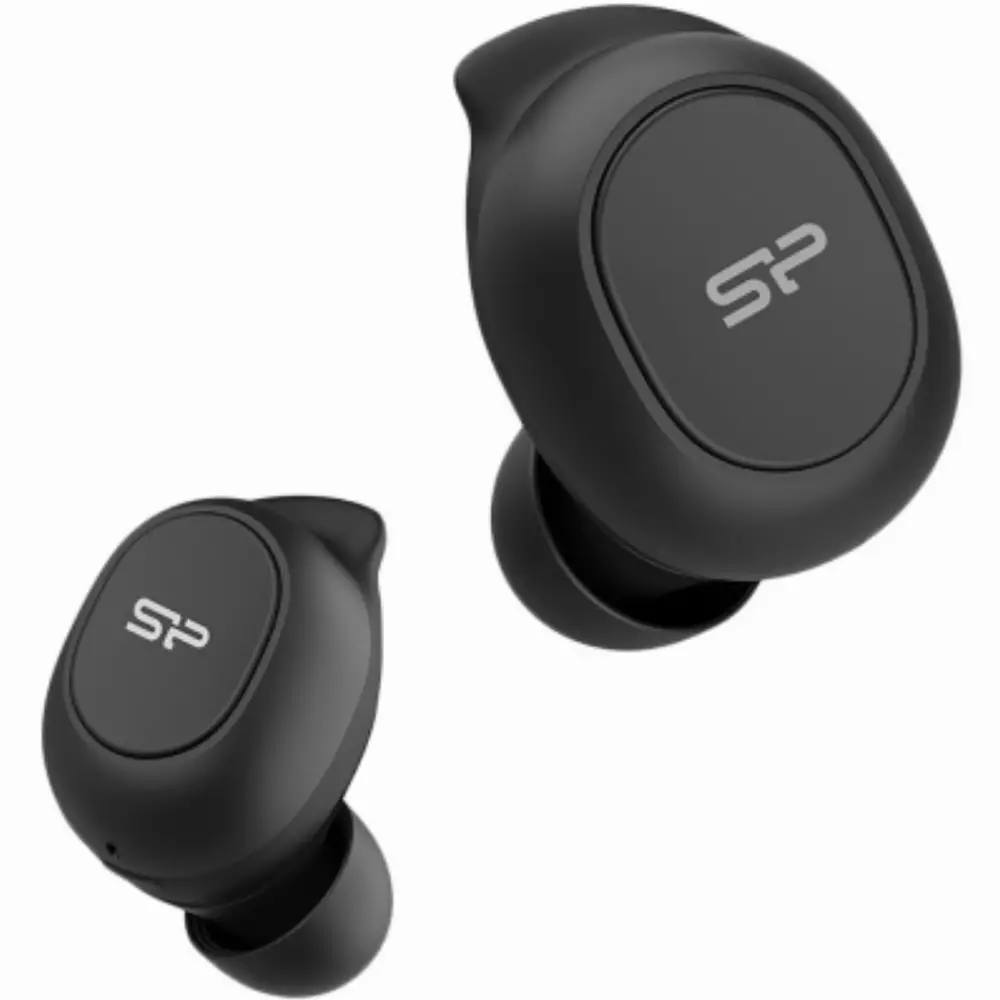 Безжични слушалки Silicon Power Blast Plug BP80 Bluetooth 5.0 IPX4 - SP5MWASYBP80BT0K