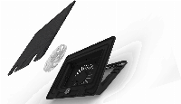 Охладител за лаптоп Cooler Master ERGOSTAND IV Metal Mesh - R9-NBS-E42K-GP