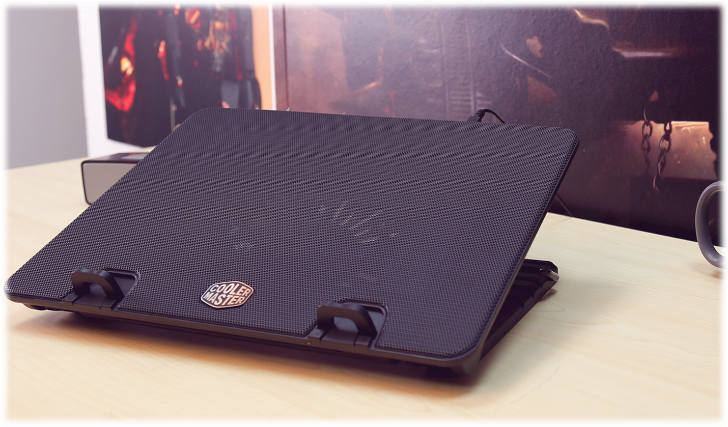 Охладител за лаптоп Cooler Master ERGOSTAND IV Metal Mesh - R9-NBS-E42K-GP